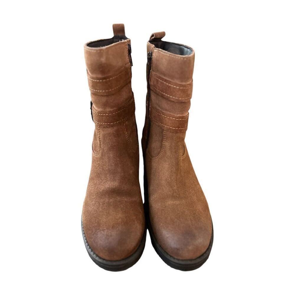 Vintage Foundry Co. Women's Charmaine Brown Ankle Bootie Size 8